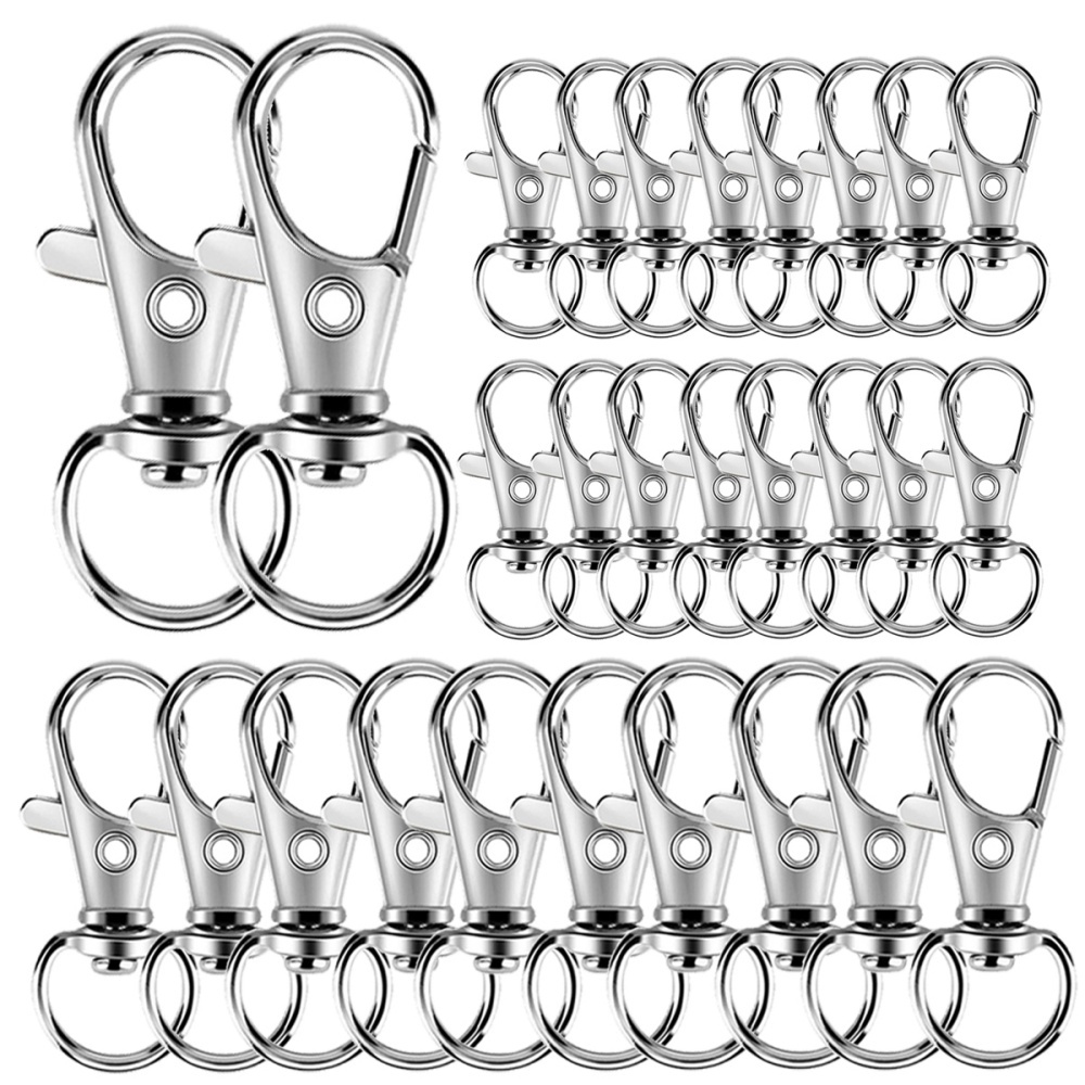25-200Pcs Metal Swivel Snap Ho - огляд і ціна Fishing Swivel Connector