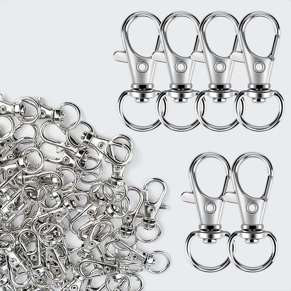 25-200Pcs Metal Swivel Snap Ho - огляд і ціна Fishing Swivel Connector