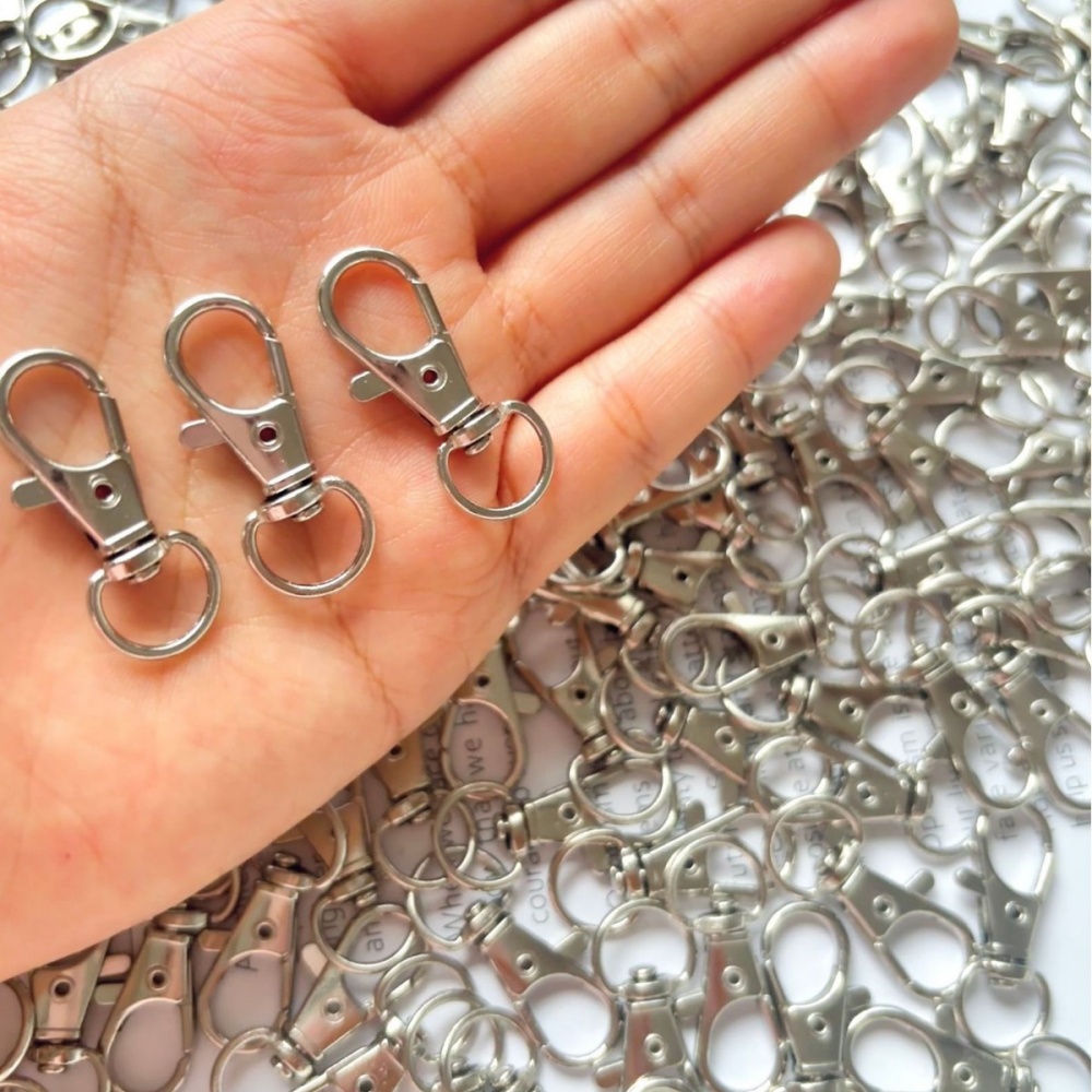 25-200Pcs Metal Swivel Snap Ho - огляд і ціна Fishing Swivel Connector