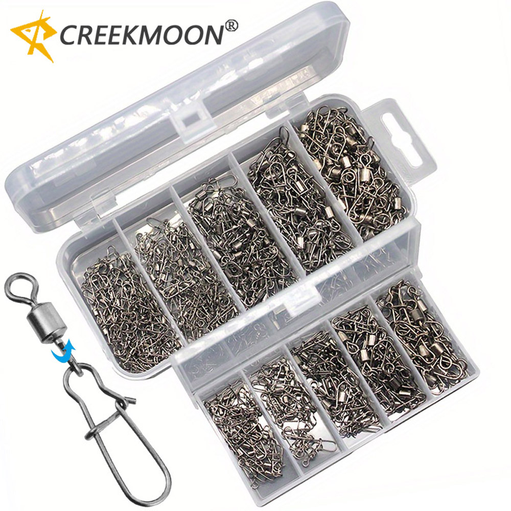 95/210 PCS Set Fishing Connect - огляд і ціна Fishing Swivel Connector