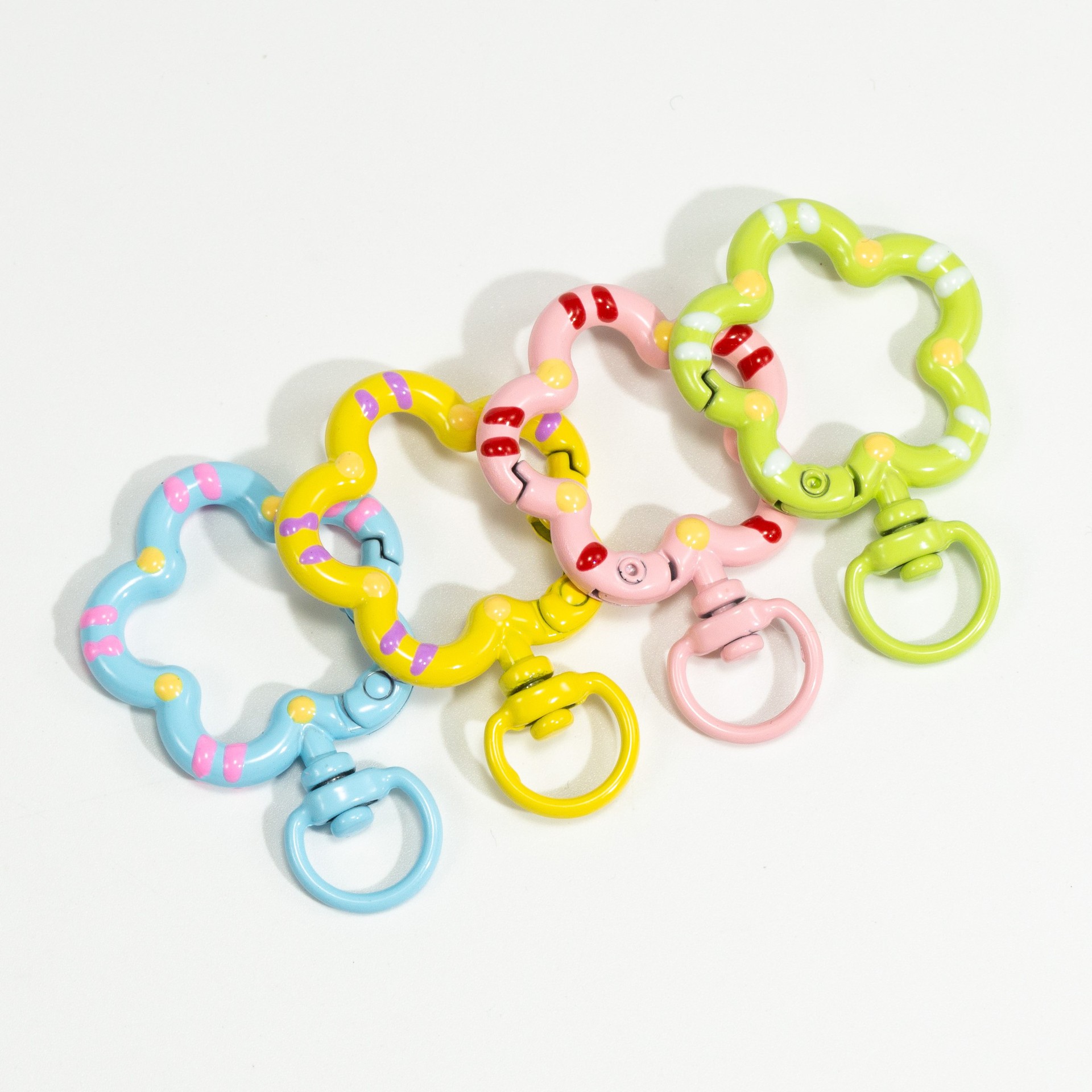 5pcs Flower Metal Lobster Claw - огляд і ціна Fishing Swivel Connector