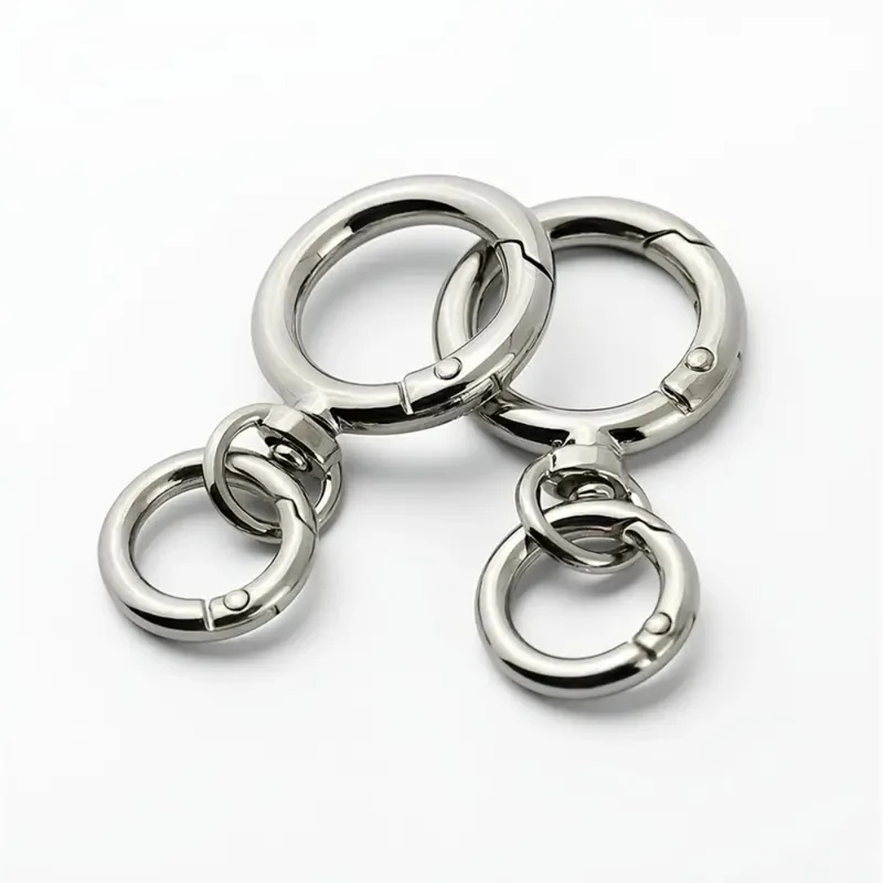 2Sets Round Spring Snap Carabi - огляд і ціна Fishing Swivel Connector