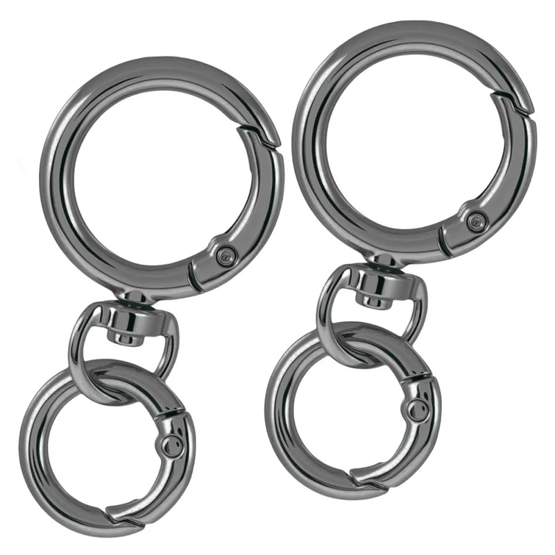 2Sets Round Spring Snap Carabi - огляд і ціна Fishing Swivel Connector