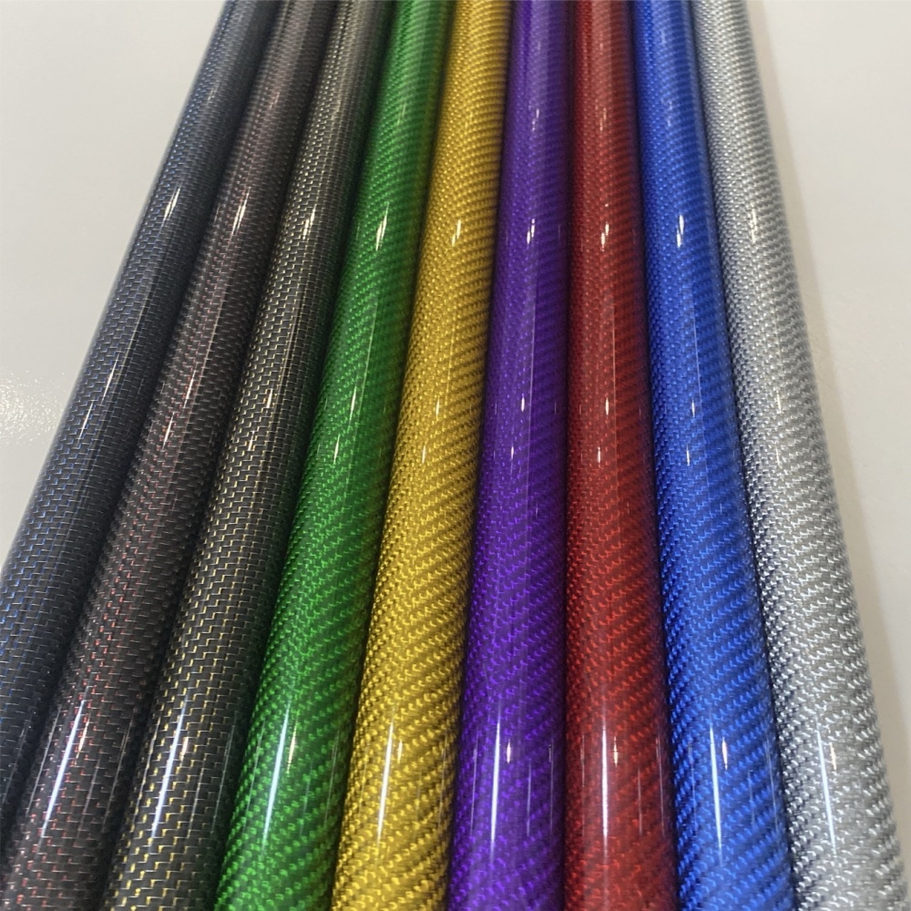 Carbon Fiber Tube Color 3K Twi - огляд і ціна Carbon Fishing Rod