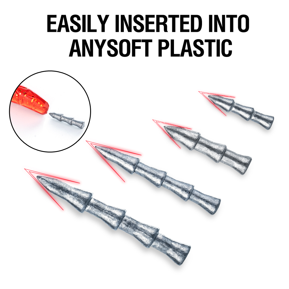 30Pcs Tungsten Nail Weights Hi - огляд і ціна Fishing Quest