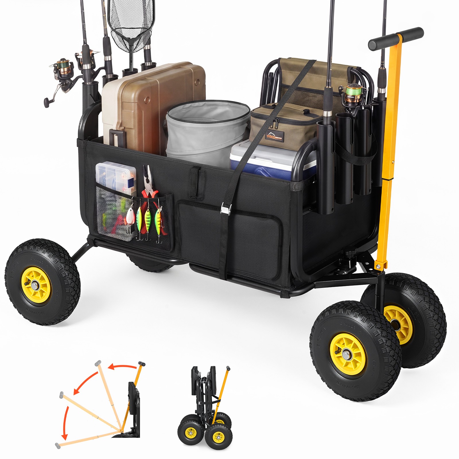 Uimoso Foldable Beach Fishing  - огляд і ціна Carbon Fishing Rod