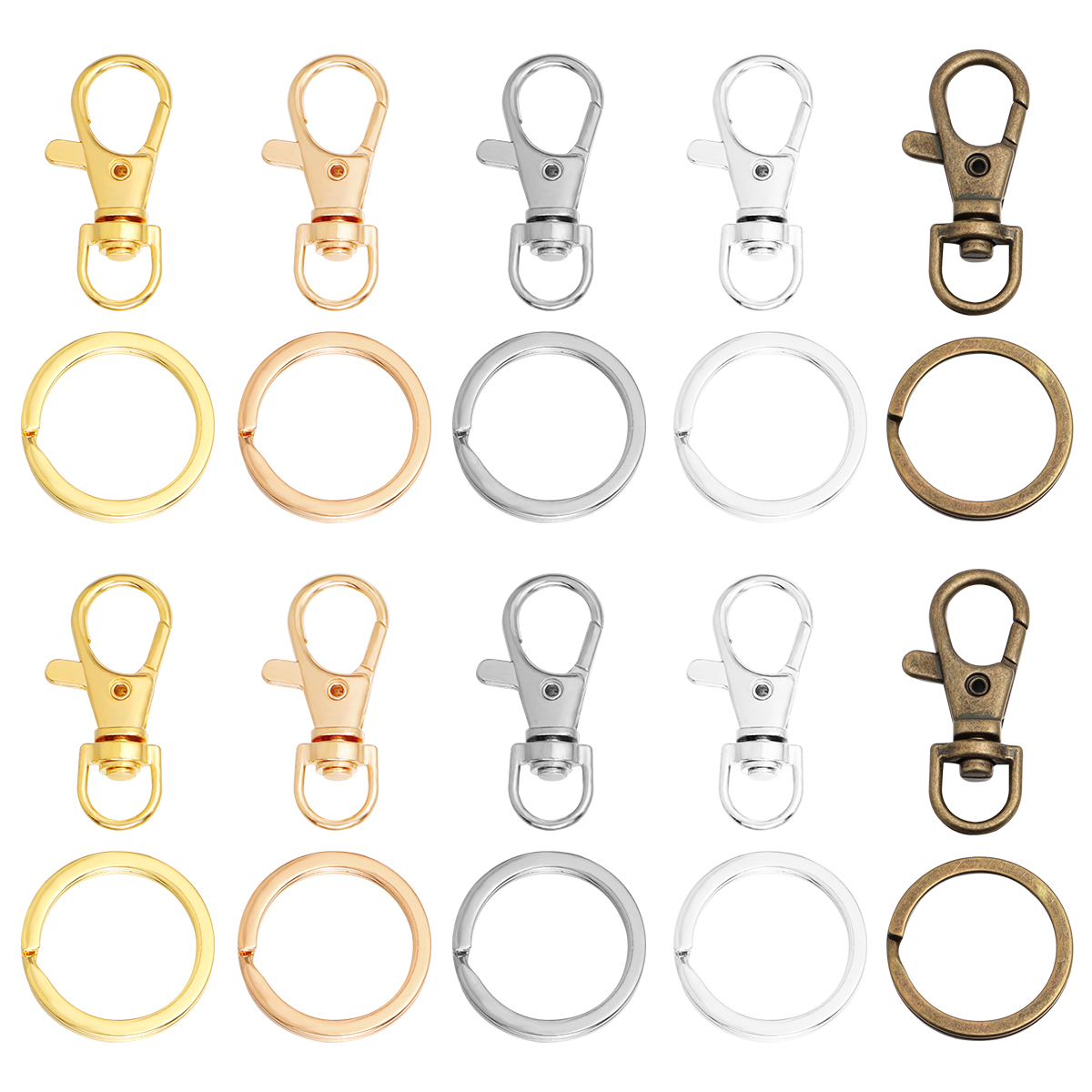 10Sets Alloy Swivel Lobster Cl - огляд і ціна Fishing Swivel Connector